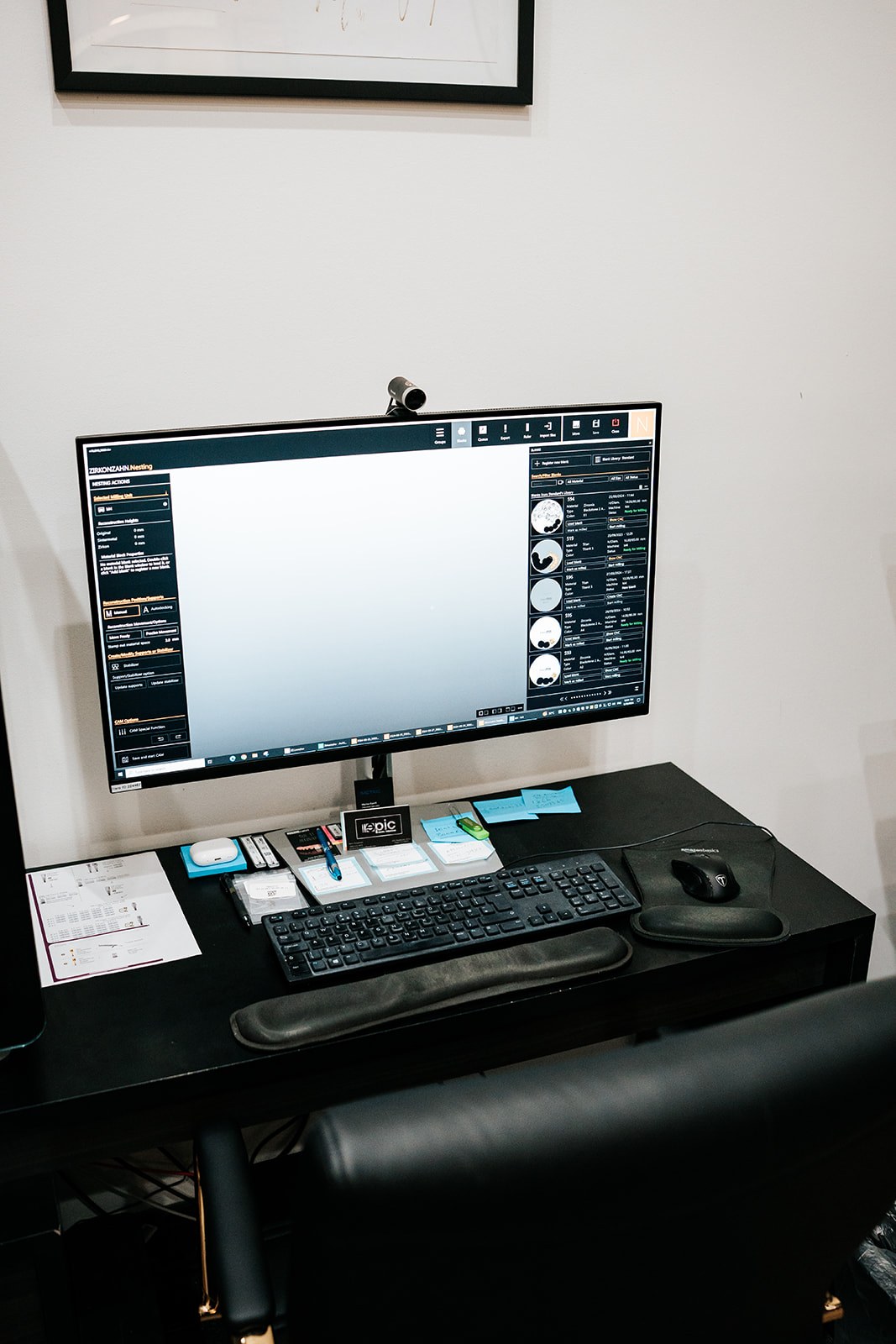 Digital scanning and design station at Forte Implant Center