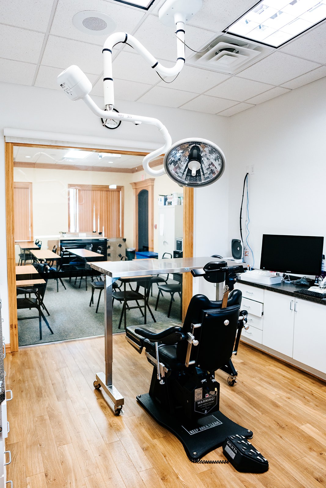 Treatment room at Forte Implant Center in Plano